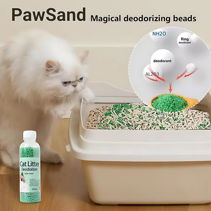 4pcs PawSand - Cat Litter Deodorizing Beads